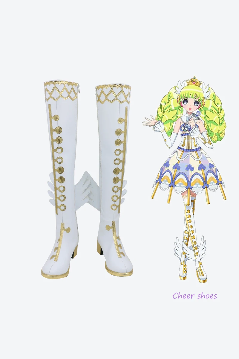 Anime PriPara Falulu Cosplay Shoes Comic Halloween Carnival Cosplay Costume Prop Men Boots Cos