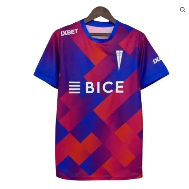 

Men's Sport Shirt Fashion 3D Pattern Shirt Outdoor Running Shirt Football Tercera Equipación Stadium Universidad Catolica
