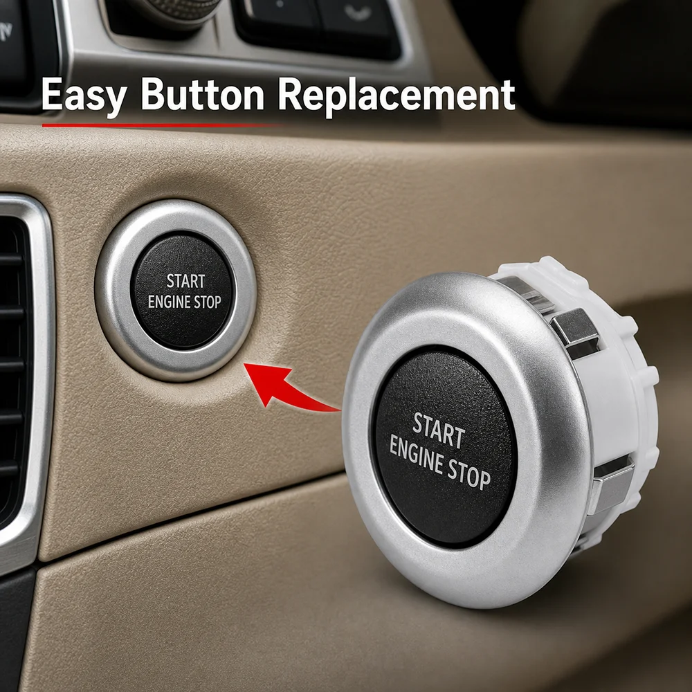 LR014015 Motorstart-Stopp-Schalter Druckknopf für Land Rover Discovery 4 LR4 Range Rover Sport 2010-2016 – Detail 5