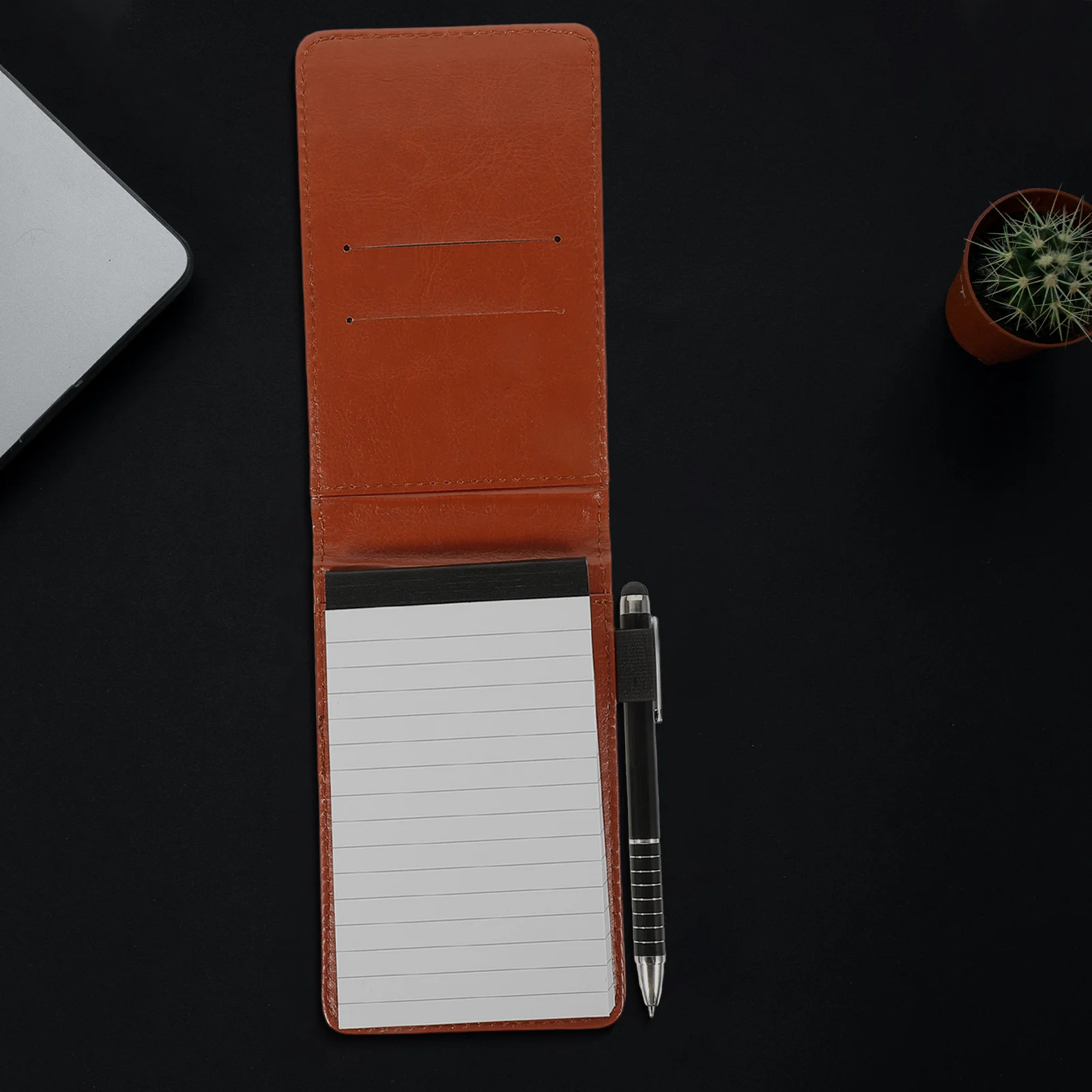 

1Set Metal Pen Notepad Perfect Workmanship Household Notebook Convenient Memo Pad for Notes and Planning