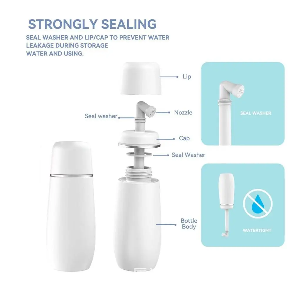400ml Portable Travel Bidet Bottle Reusable Leak-Proof Handheld Cleaner Large Capacity Feminine Care Women Bidet Spray Pregnant