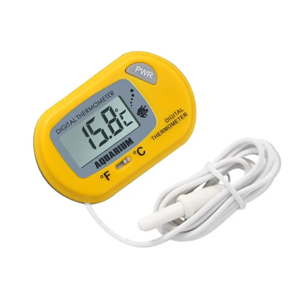 Aquarium-Thermometer, wasserdicht, elektronisches Thermometer, LCD, digitaler Aquarium-Bildschirm, Sensor, Thermometer-Controller mit Sonde – Detail 19