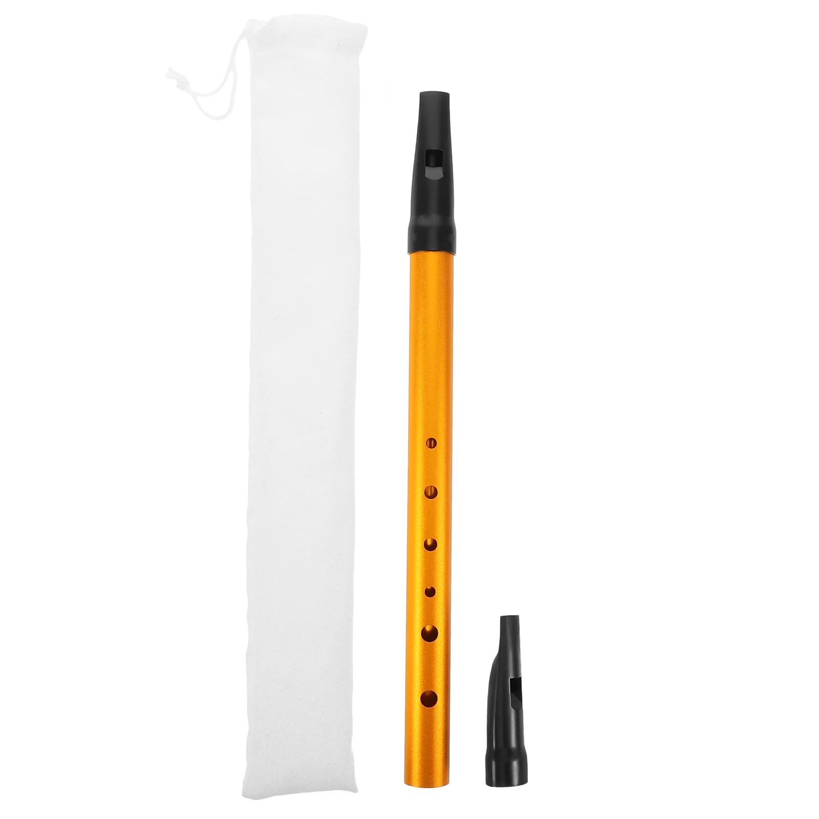 

Irish Whistle 6-hole Tin Flute D Key Beginner Recorder Wind Instrument Black Easy to Carry Musical Journey Confidence Kids