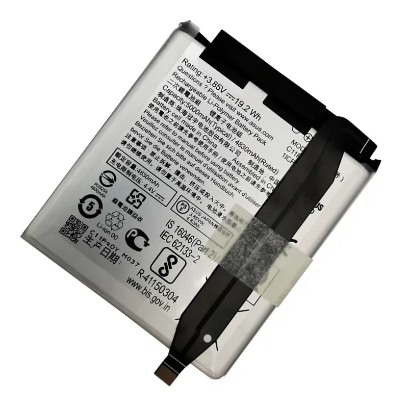 100% Original High Quality C11P1904 New Battery For ASUS ZenFone7Pro ZS671KS ZenFone7 ZS670KS Replacement Phone Batteries +Tools