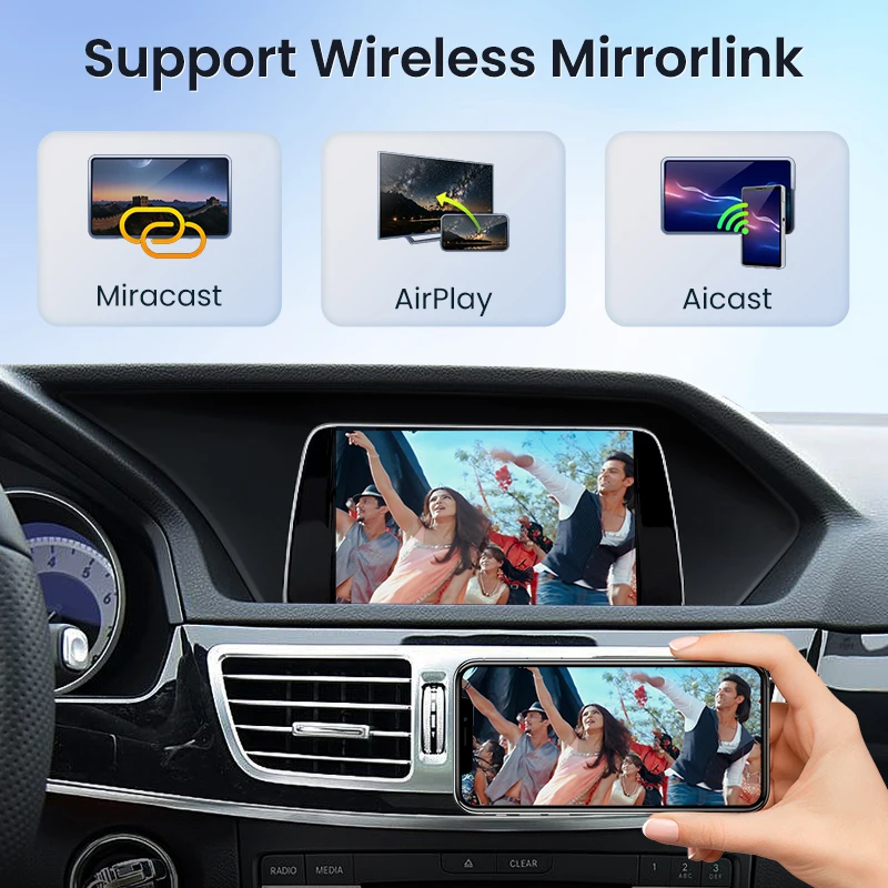 STWEI Linux System 7inch TouchScreen For Mercedes Benz E Class W212 S212 NTG4.0 4.5 5.0 Wireless CarPlay Android Auto Multimedia