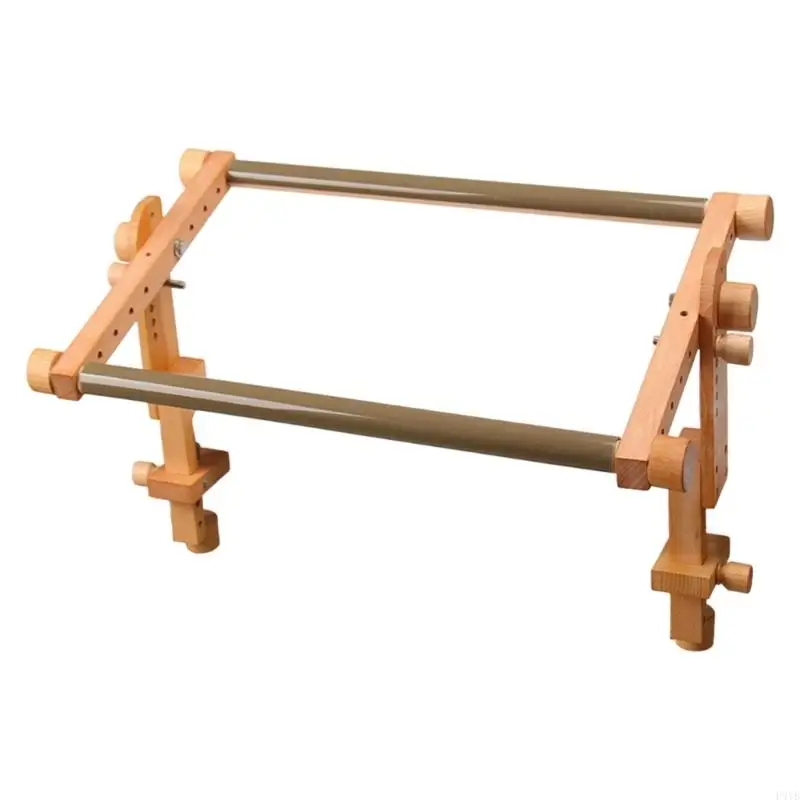 

Desk Clip on Embroidery Hoop Holder Adjustable Embroidery Stand For Beginner Stitching Needlework Fabric Craft P9YB