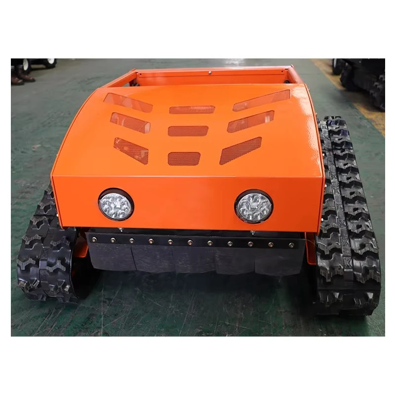 Popular Product  Multi Functional Remote Control Lawn Mower Caterpillar Lawn Mower Sold at Factory Price