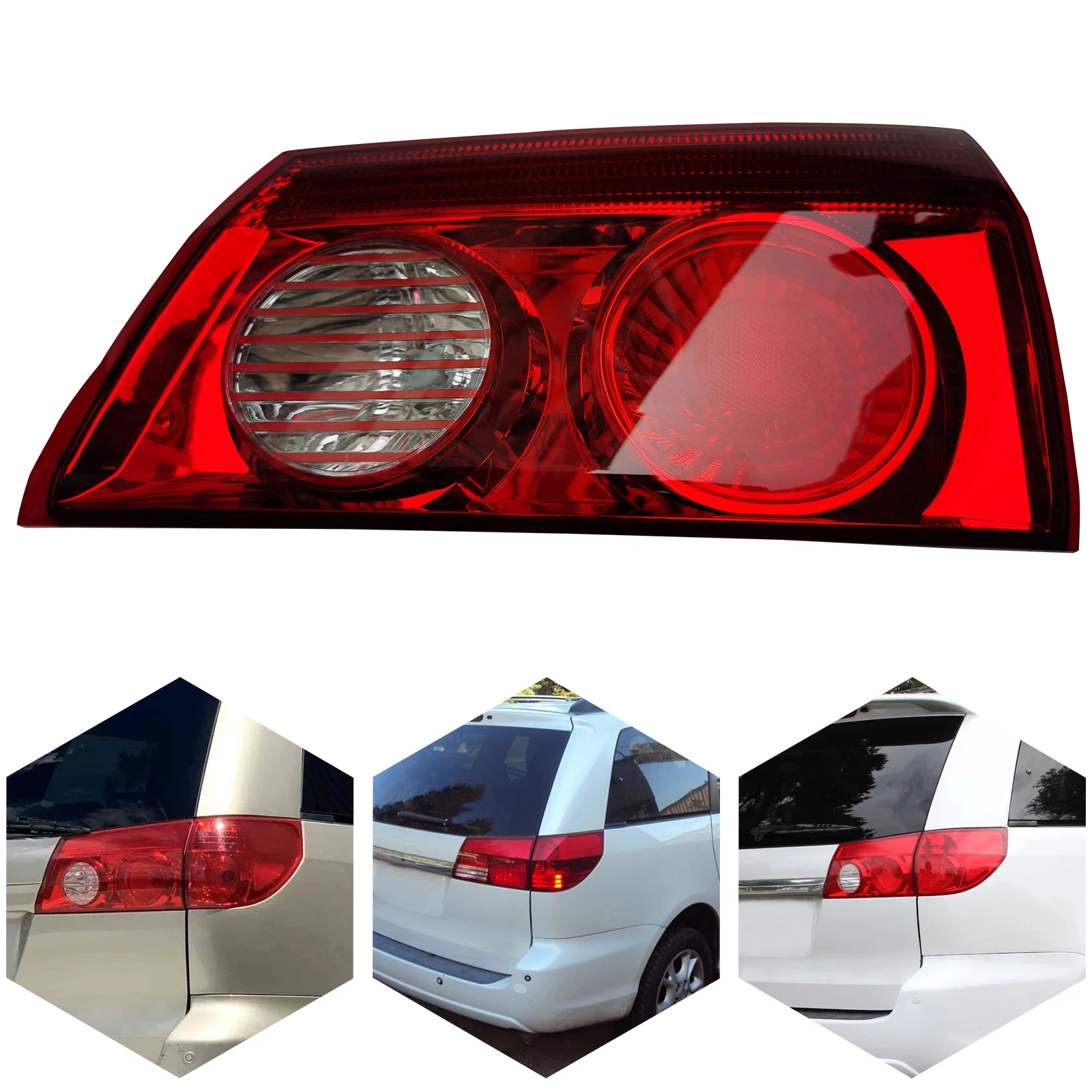 

Left / Right Side Tail Light TO2802103 TO2803103 For 2006-2010 Toyota Sienna