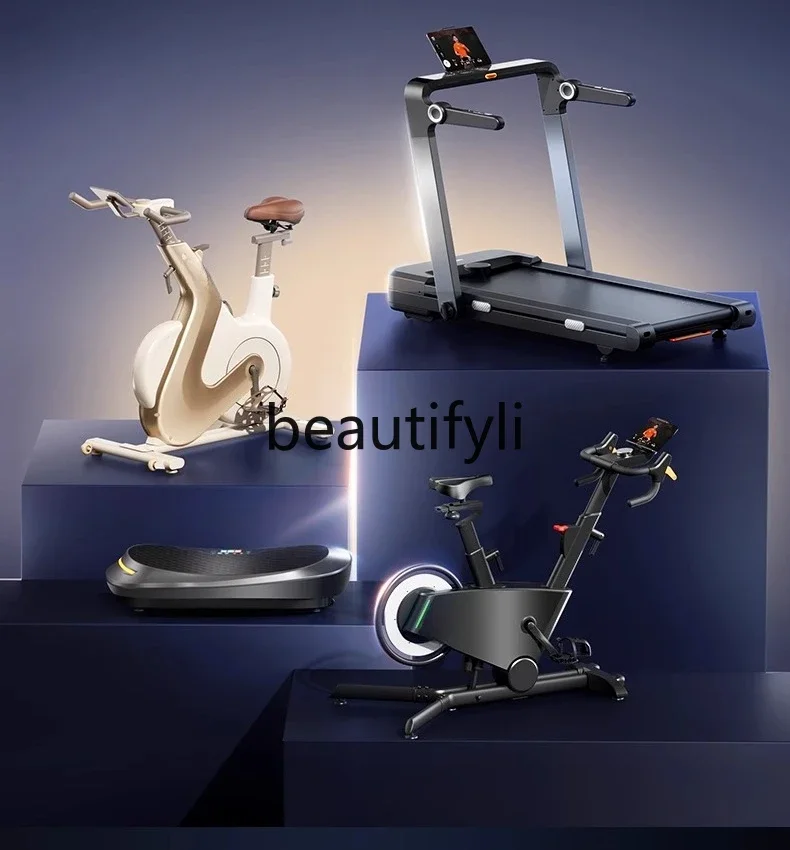 

Home fitness intelligent self-generated electromagnetic resistance indoor small home training exercise equipment