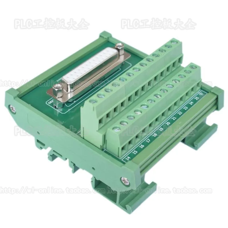 DB25 Terminal Block/DP25/ADAM-3925 Parallel Port Relay Terminal Block/module/servo Wiring Terminal