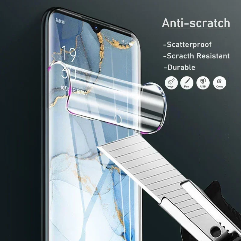 Protecteurs d'écran en film hydrogel Ultra, Xiaomi 13T, 12T, 11T, 10T Pro, 11, 12, 13 Lite, 5G Ne, 12S, 12X, 14, Redmi Note 13 Pro Plus, 4 pièces