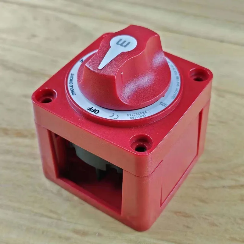 High Current 300A Battery Power-off Switch 24V48V Battery Power Supply Rotary Master Switch
