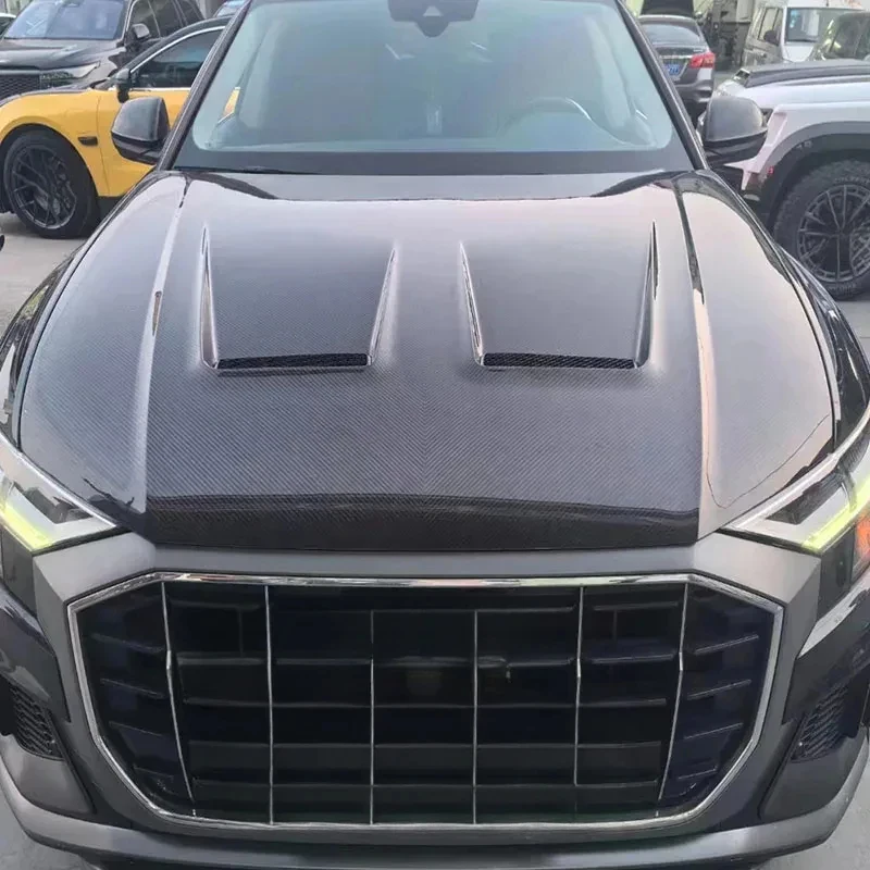 

Factory Q8 Wet carbon fiber hood 2019-2023