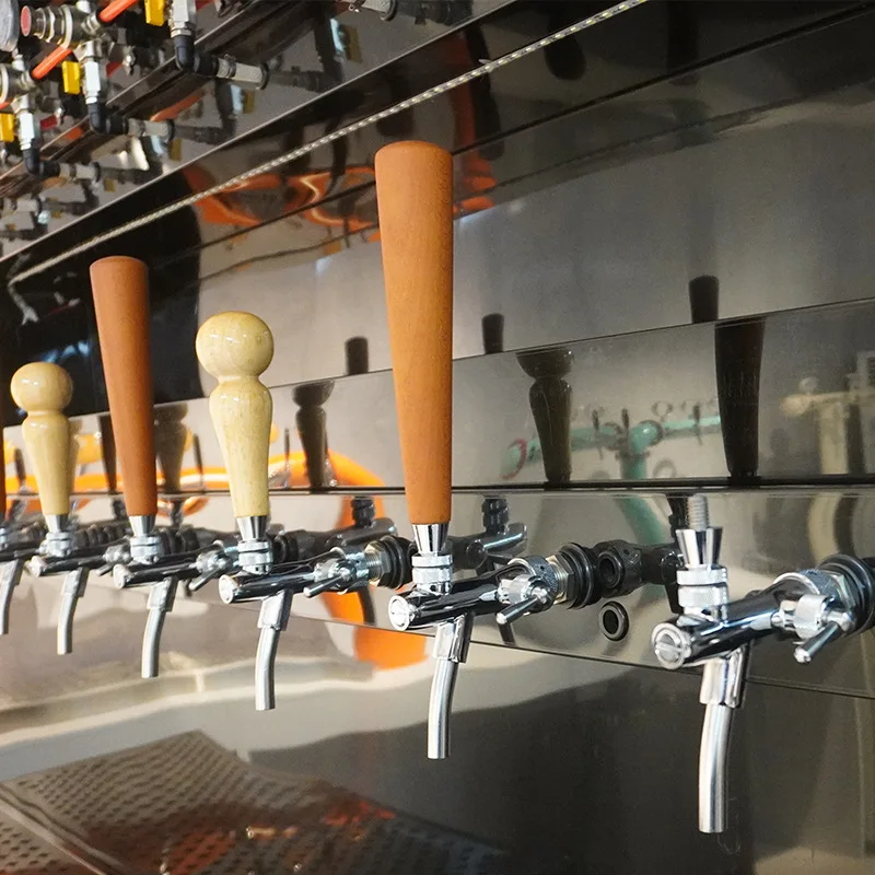 Craft Beer Drafting Machine Wholesale Craft Beer Drafting Machine Water-Cooled Wine Dispenser Integrated Wine Wall Customization