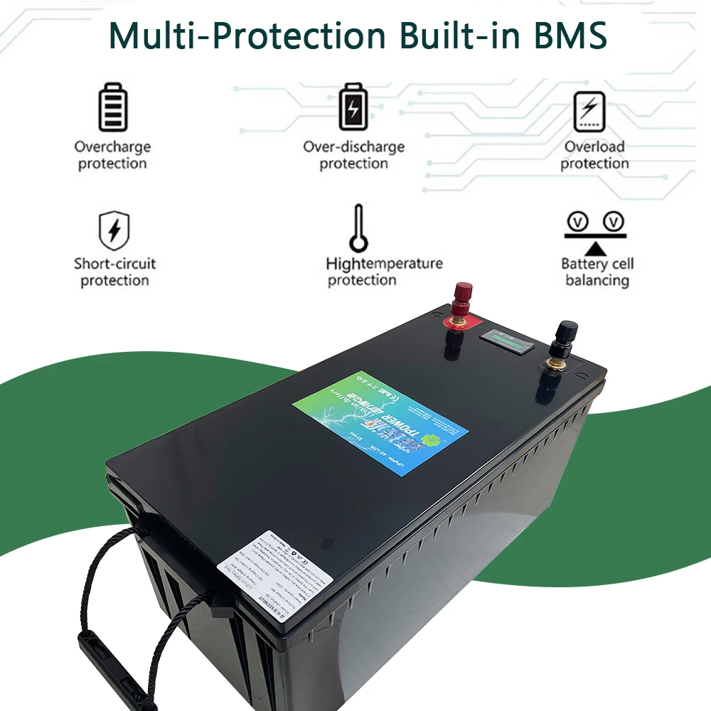 SEENRUY 36V 120Ah LiFePo4 Battery Pack With Bluetooth Fuction For Trolling Motor Sea Fishing Vessel Provide Charger