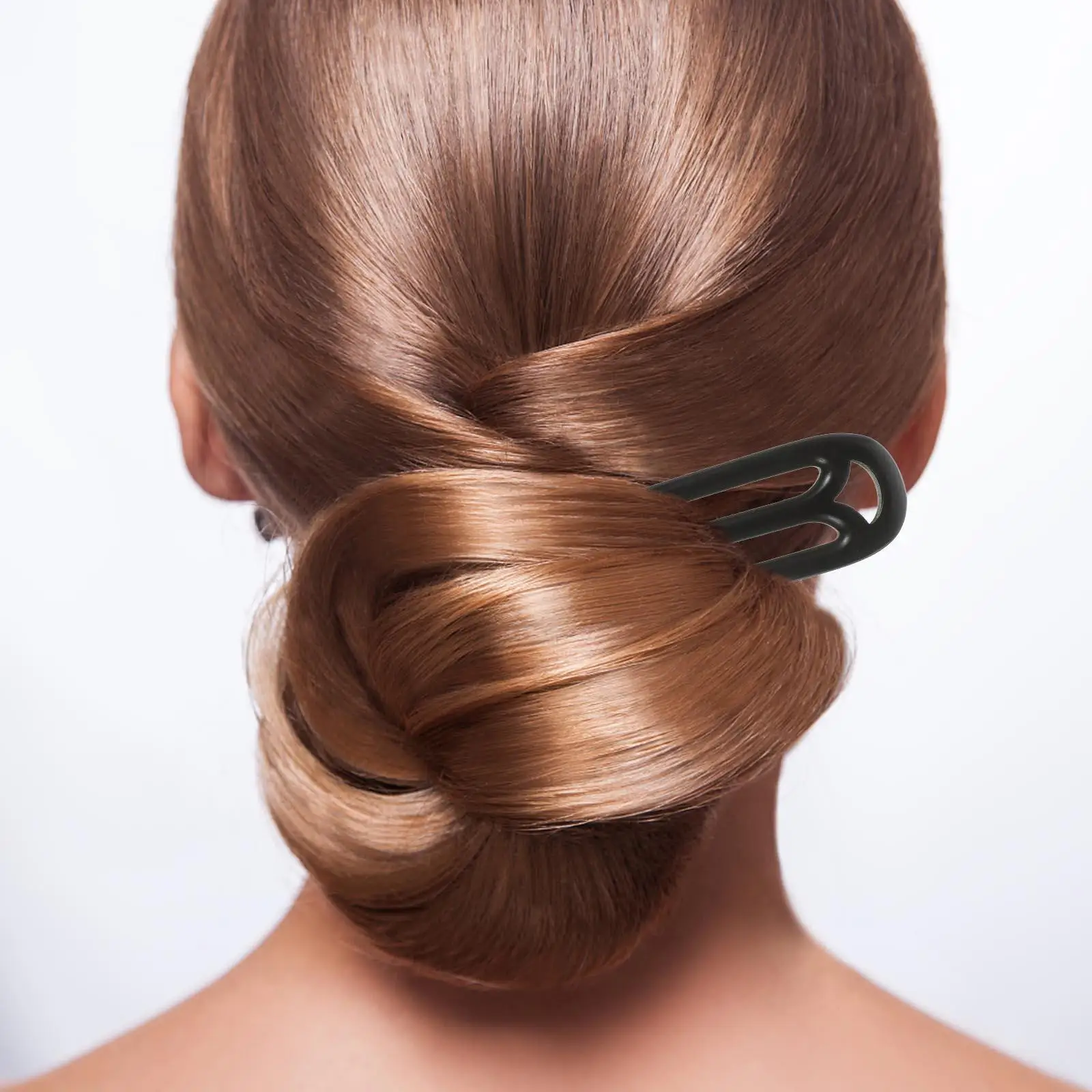 

Sandalwood Hairpin Retro Court Style Accessories Women Black Wood Chopsticks Handmade Chignon Tool Thick Hair Wedding Party Prom
