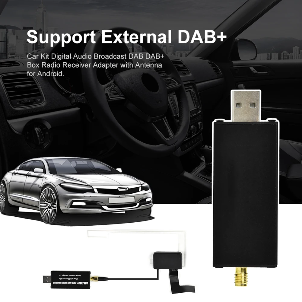 Car European Digital Broadcasting USB Receiver Easy Installation Car Radios Adapter For Car Auto