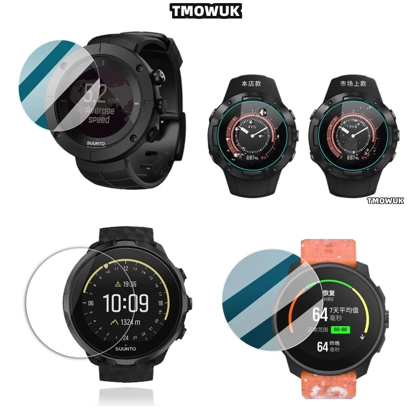 

For Suunto 5 7 9 Peak Pro Race S 45mm 49mm OCEAN Traverse Alpha, Invisible Edge 9H Tempered Glass Guard