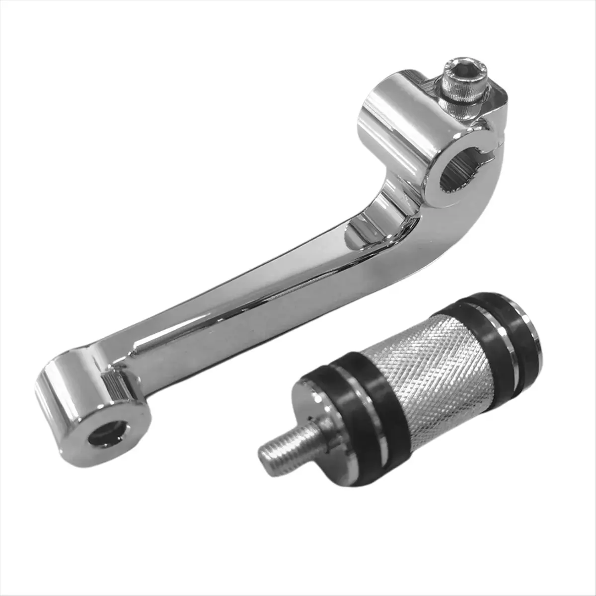 Super Sale Chrome Mid Control Shift Lever Shifter with Pedal for Harley Sportster XL883 1200 2004-2023 Lever Shifter Pedal