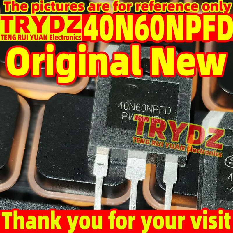 3pcs Original New 40N60NPFD SGT40N60NPFD TO-3P
