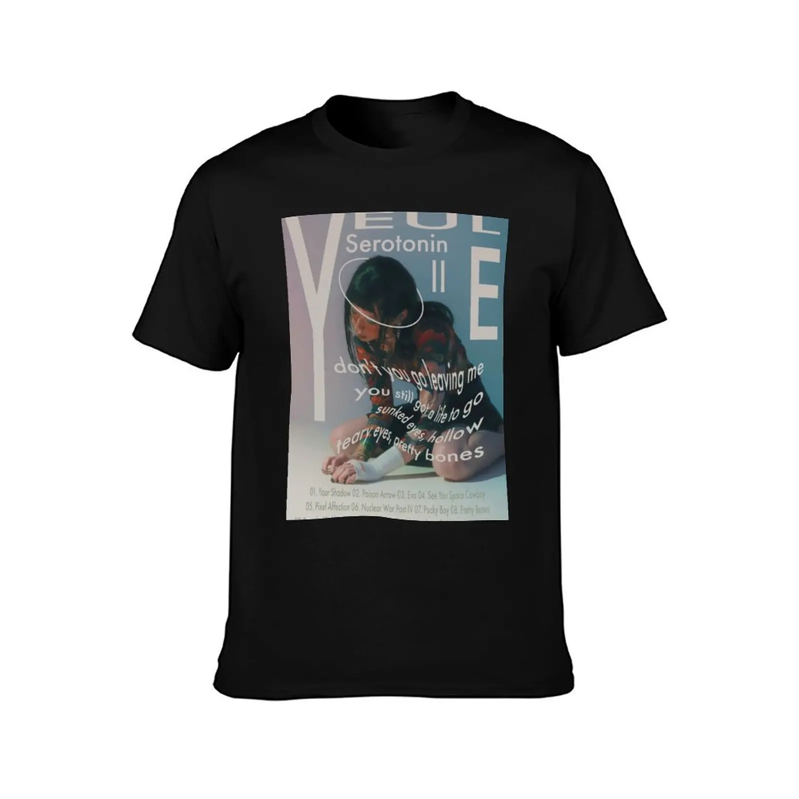 Yeule Serotonin II Fan Poster T-Shirt Sports Casual Short Sleeve Cotton Tee T-Shirt