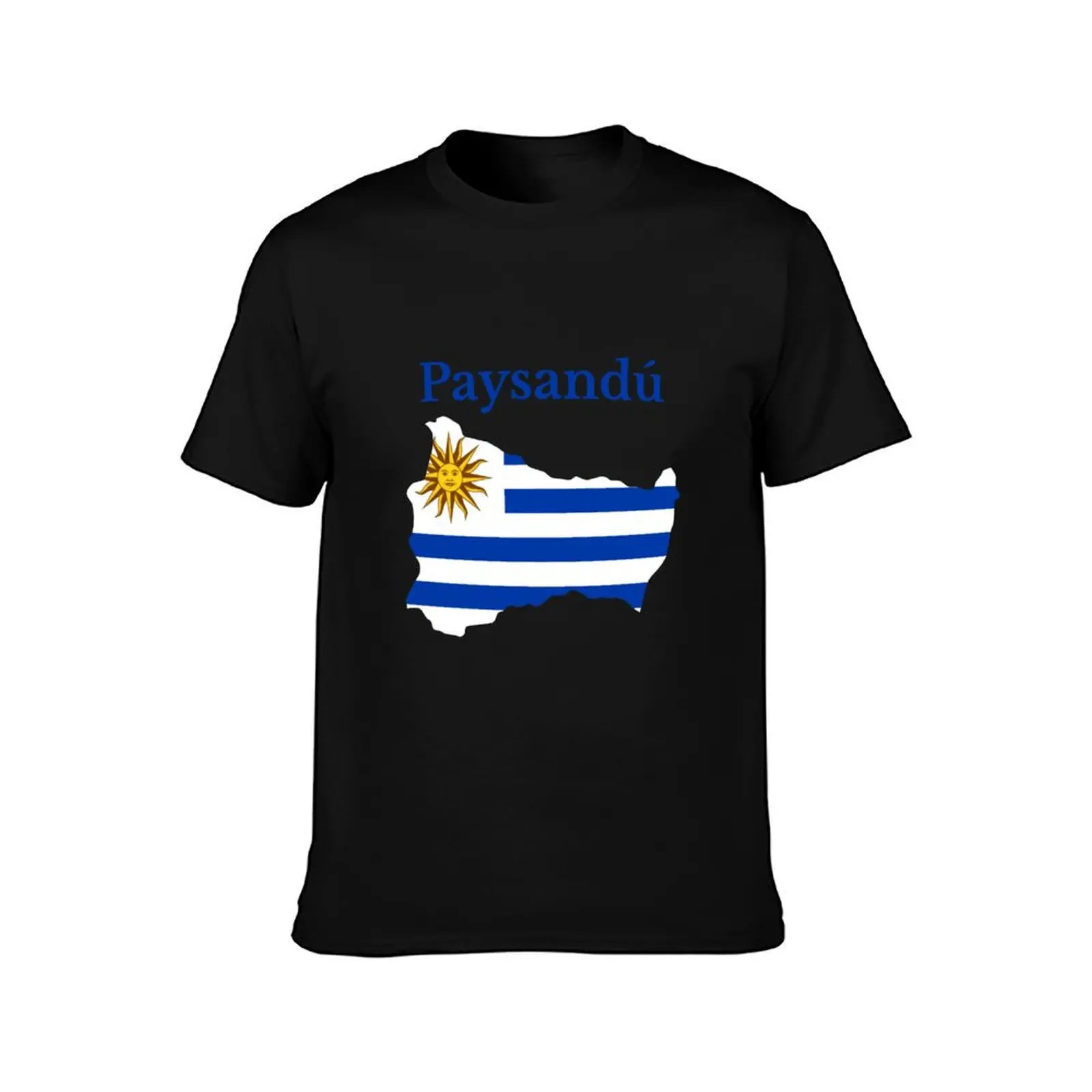 Paysandu Department Map Design, Uruguay T-Shirt plus sizes summer top mens tall t shirts