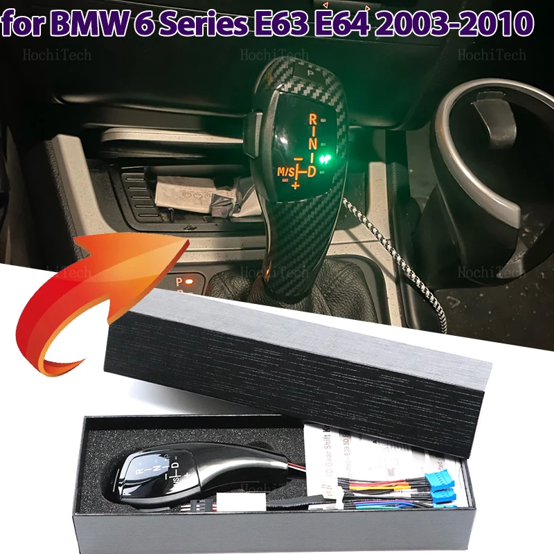 Modified Replacement LED Gear Shift Knob for BMW 6 Series E63 E64 630ci 630i 645ci 650i 635d M6 2003-2010