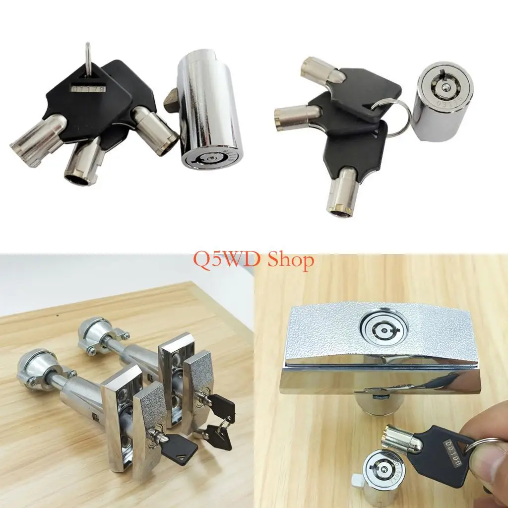 Q5WD Vending Lock Cylinder with Lock for Box Glass Tool Cabinet Door Vending machines Equipment Enduring