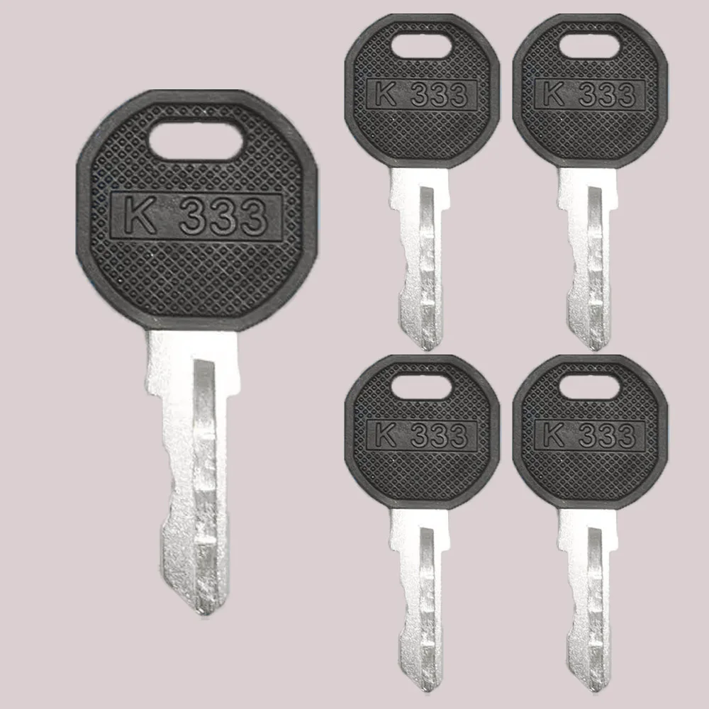 1/5/10/20PCS K333 Caravan Locker Key For EK333 Front Gas Locker Network Cabinets MS300 Series Lock Replacement 110811 1108U35
