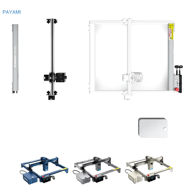 Engraving Area Extension Kit for Engraver Accessories Y-axis Expansion Rod for Wood Acrylic Stone