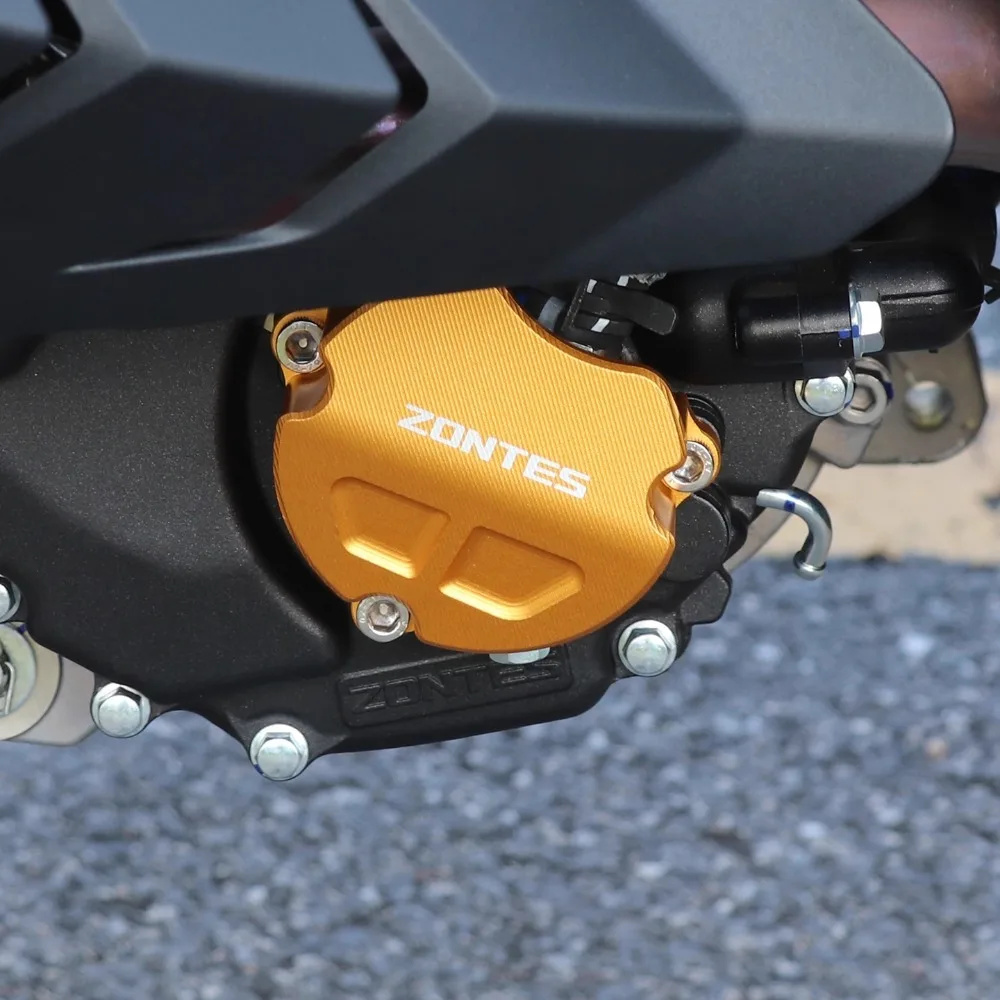 

Suitable for ZONTES motorcycle 368G/E/D/M/K modification, water pump decorative cover, engine protective cover accessories