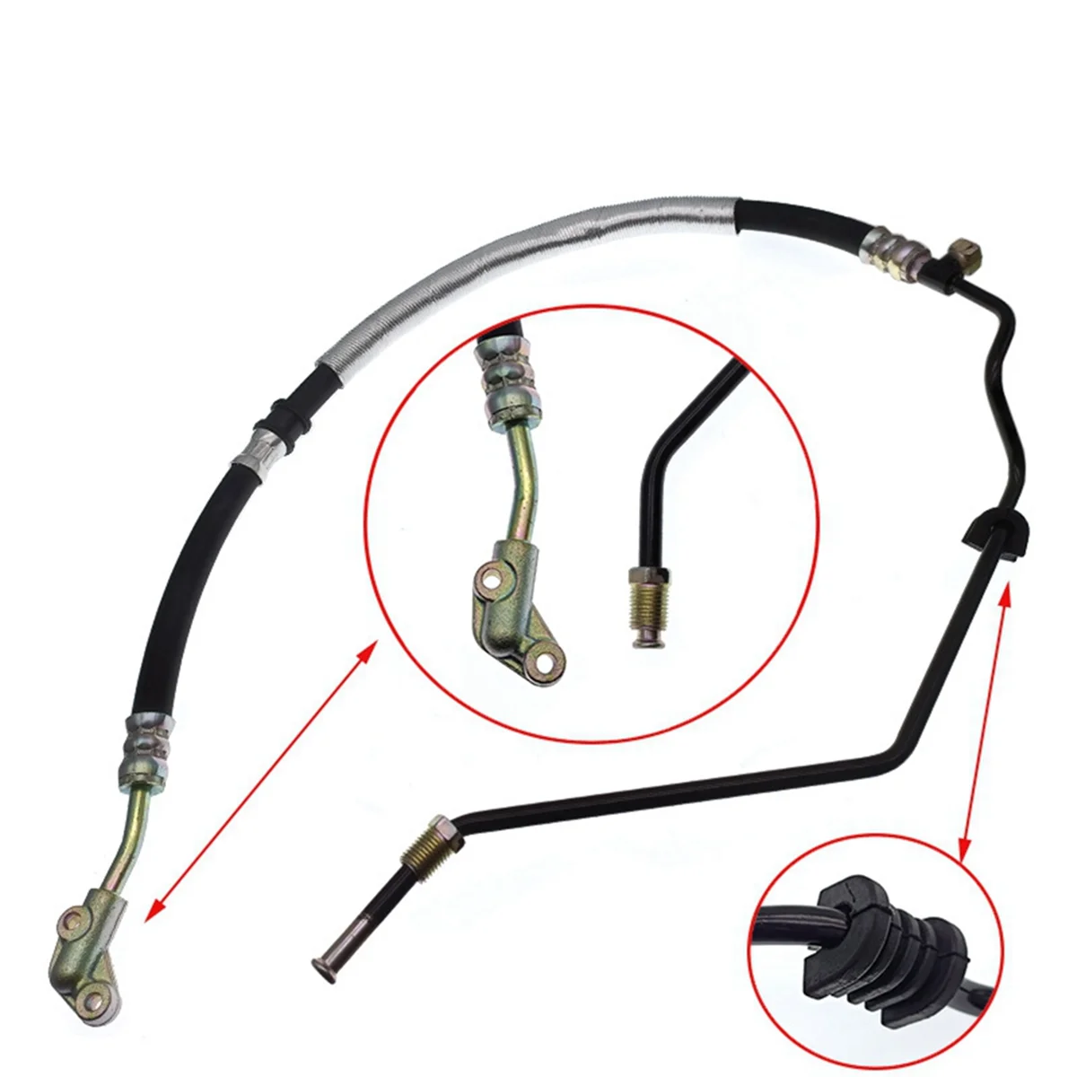 Power Steering Pressure Hose Assembly for 2008-2010 Honda Odyssey V6 3.5L 53713-SHJ-A02 3401201