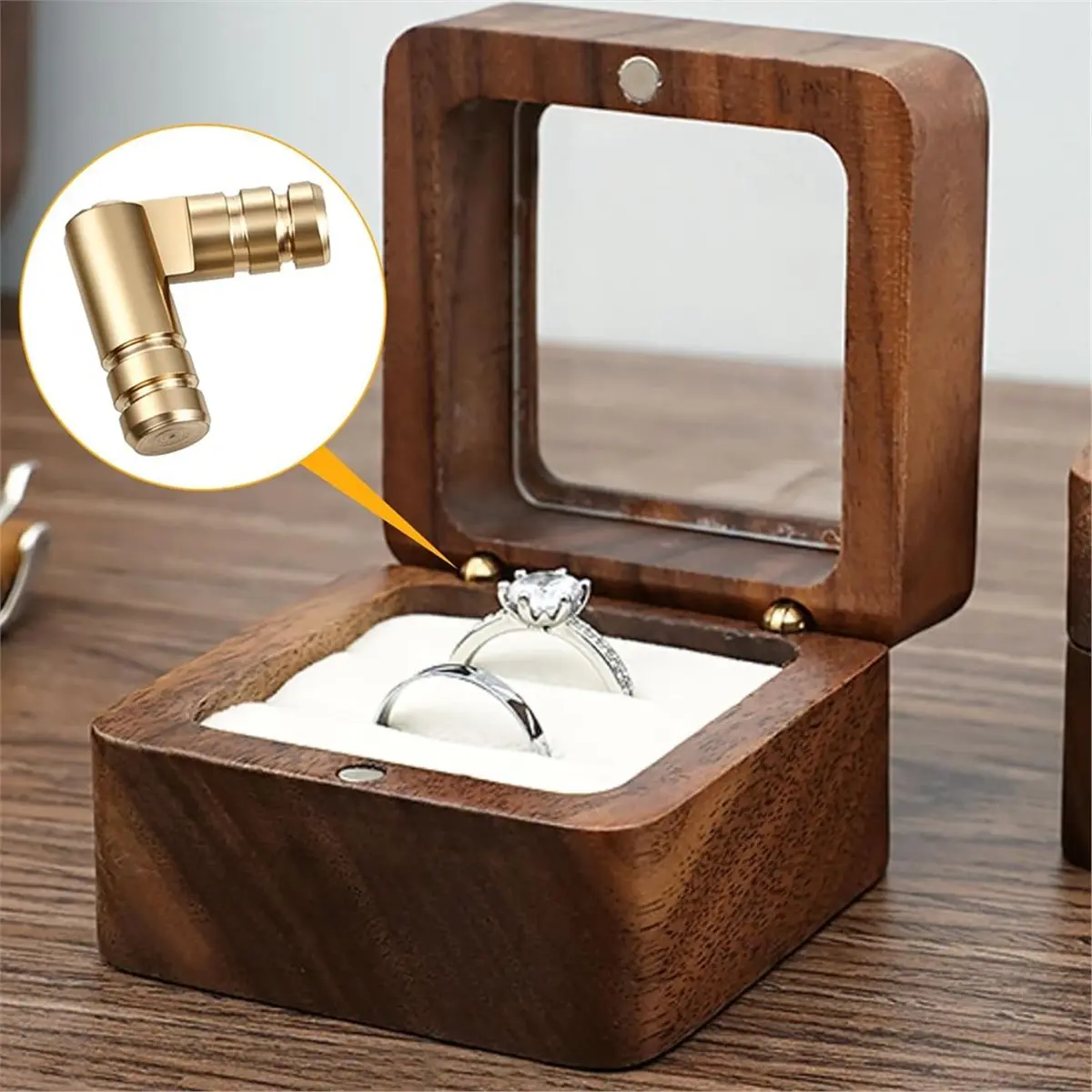 ABFW 20Pcs Brass Hinge Hidden Concealed Hinges 20x4mm Hidden Hinge for Jewelry Box Cabinet Door Hinges Woodworking
