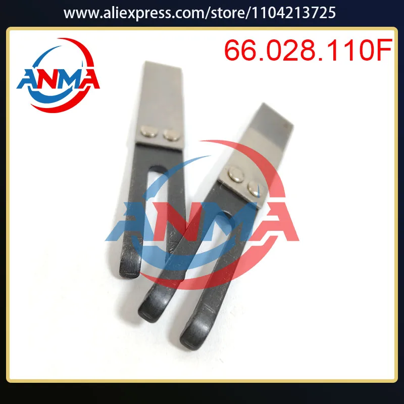 

Выгодная цена! 20 штук сепараторов листов 66.028.110F для печатных машин Heidelberg SM52, SM74, SM102, CD102. Запчасти.