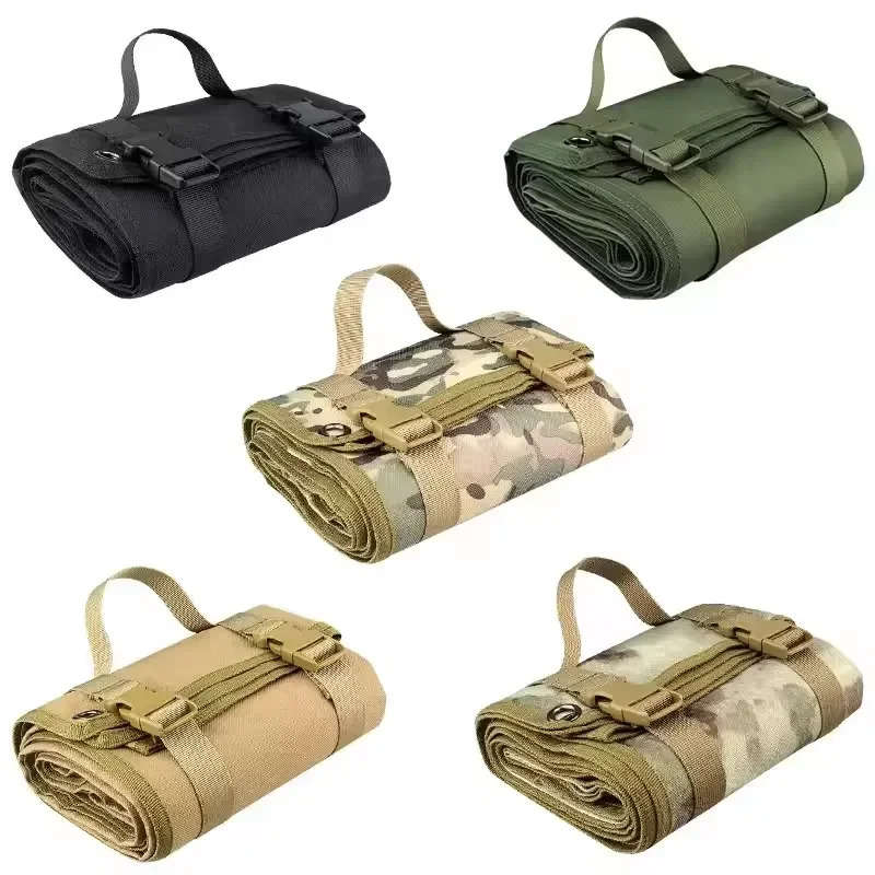 for Portable Single Folding Moisture Proof Roll Up Padded Shooting Pad Suitable for Soldiers Camping Non Slip