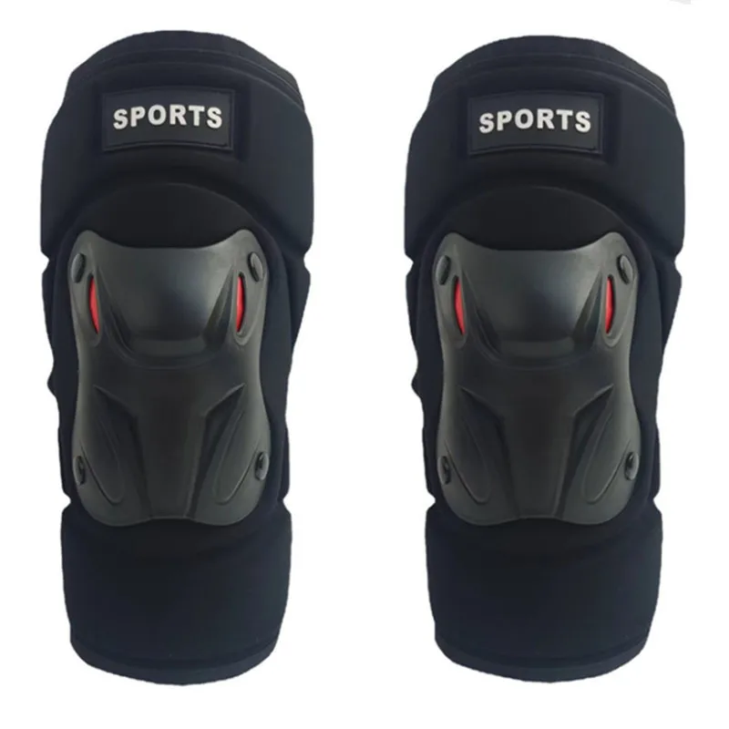 

Motorcycle Men Protection Kneepad Guard Protective Anti-fall Off Road Breathable Protector Gear Windproof Racing Knee Pad Set