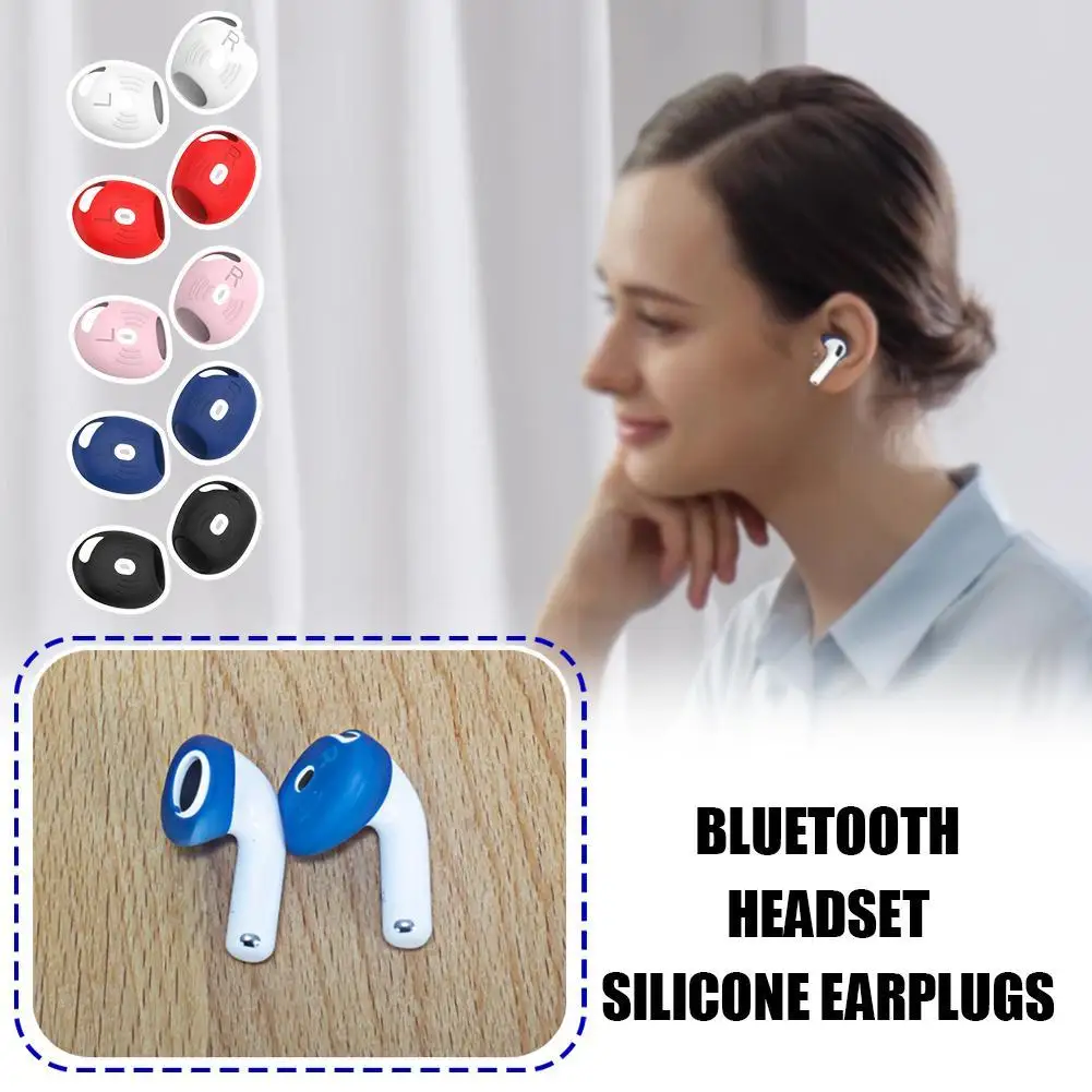 Anti-slip Eartips For AirPods 4 Silicone Ultra-thin Tips Earphone Cover Anti-fall Earplugs Anti-allergy Ear Caps Headphone Case