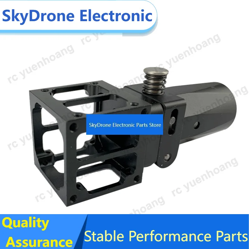SkyDEl1PCS 20mm Aluminum Alloy Folding Arm Clamp Horizontal Umbrella Tube Joint Connector Base For Multi-Rotor Frame Acces