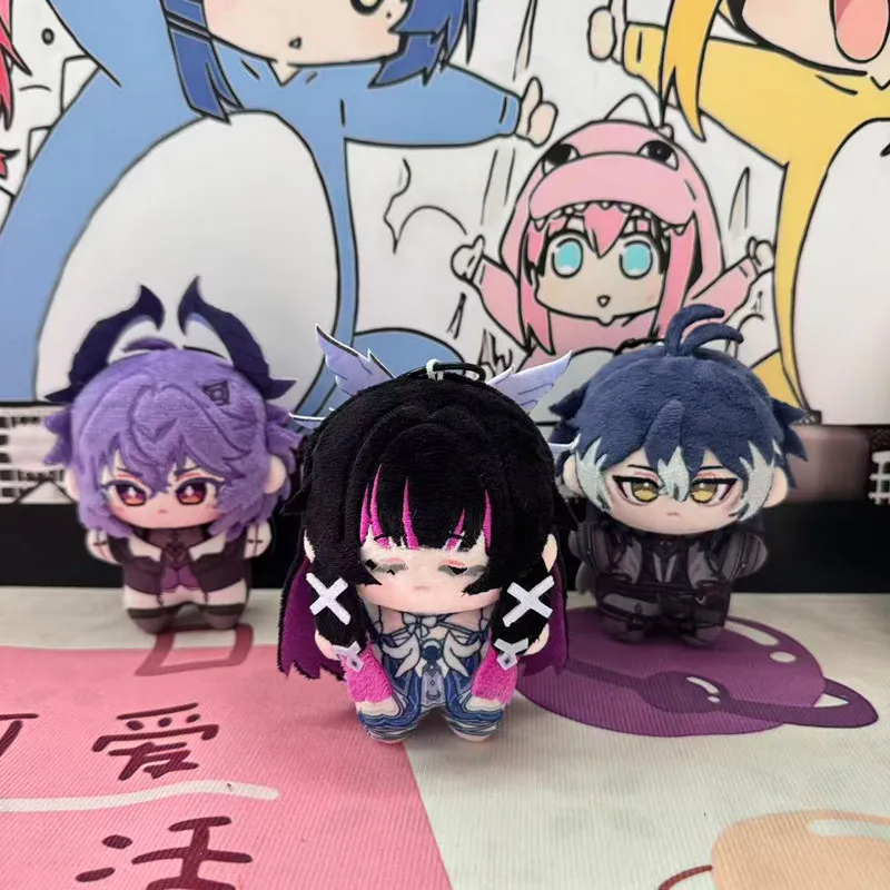 

Плюшевый брелок-подвеска Genshin Impact Филинс Дурин Колумбина в форме морской звезды из хлопка для фанатов аниме и игр, украшение для сумки