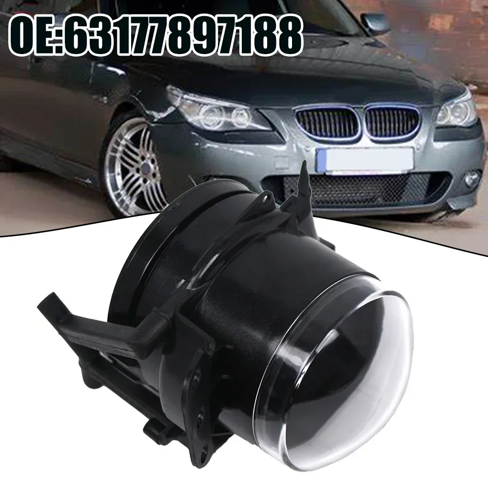 Front Fog Lights Lamp Housing Lens Clear Car Fog Light Assembly Without Bulbs For BMW E60 525i 528i 530i 535i 545i 550i M5