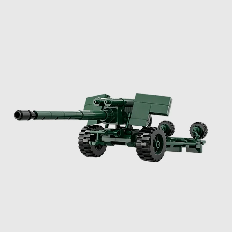 PL-66 152 mm Cannon Model MOC Building Bricks War Equipment Modular Technology Gifts Holiday Assemble Children Toys Suit