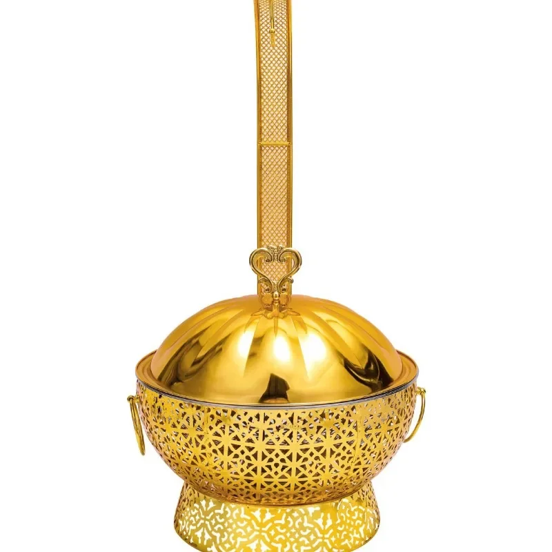 Stainless steel gold disassembly and assembly of random pattern pumpkin hanging furnace