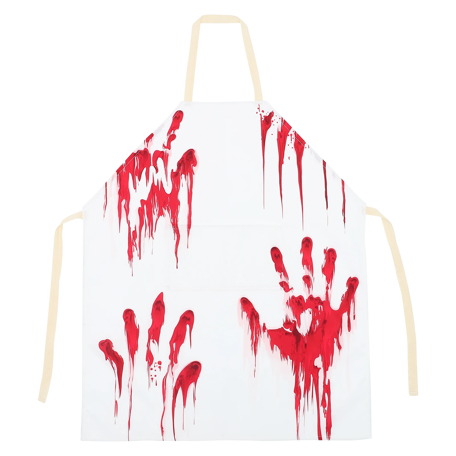 

Bloody Apron Kitchen Cooking Oil resistant Halloween Polyester Horror Scary Costume Party Carnivals Reusable Tear resistant Home