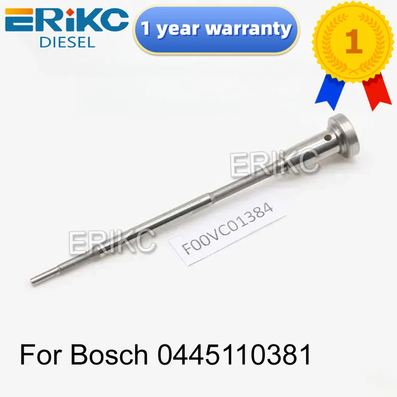Sprayer 0445110381 F00VC01384 Common Rail Fuel Injector PARTS F 00V C01 384 Diesel Control Vavle Assembly FOOVC01384