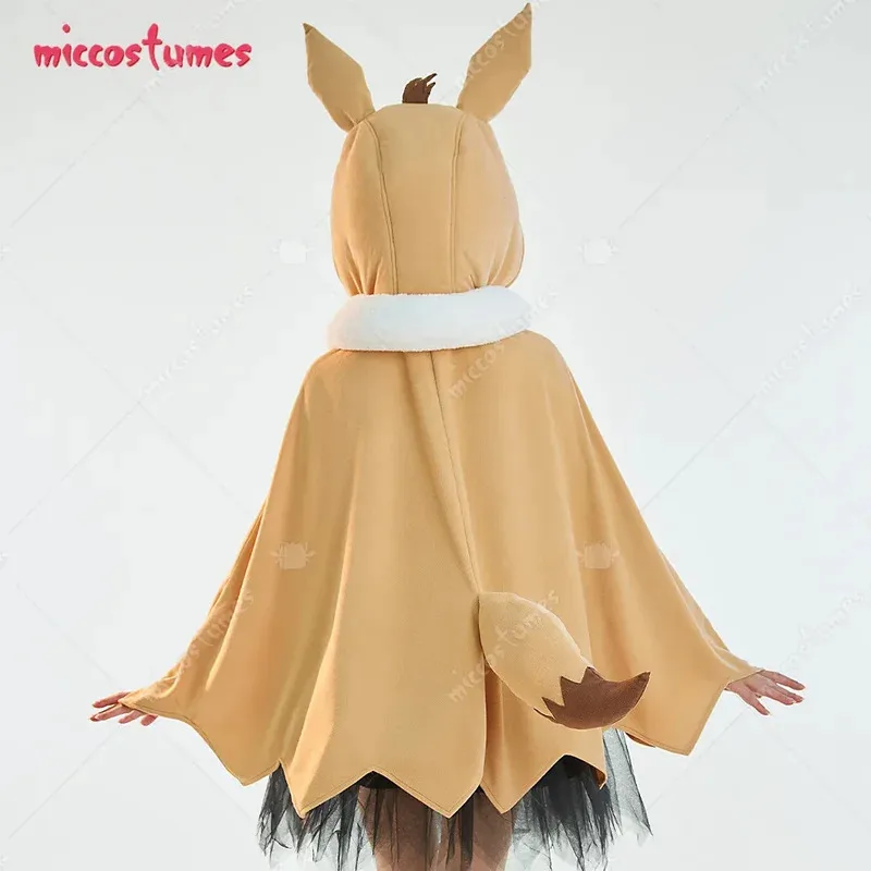 25COSMiccostumes المرأة Kawaii هالوين عباءة فستان زي للنساء Kawaii عباءة قصيرة وتنورة تول مجموعة مع وشاح حزام