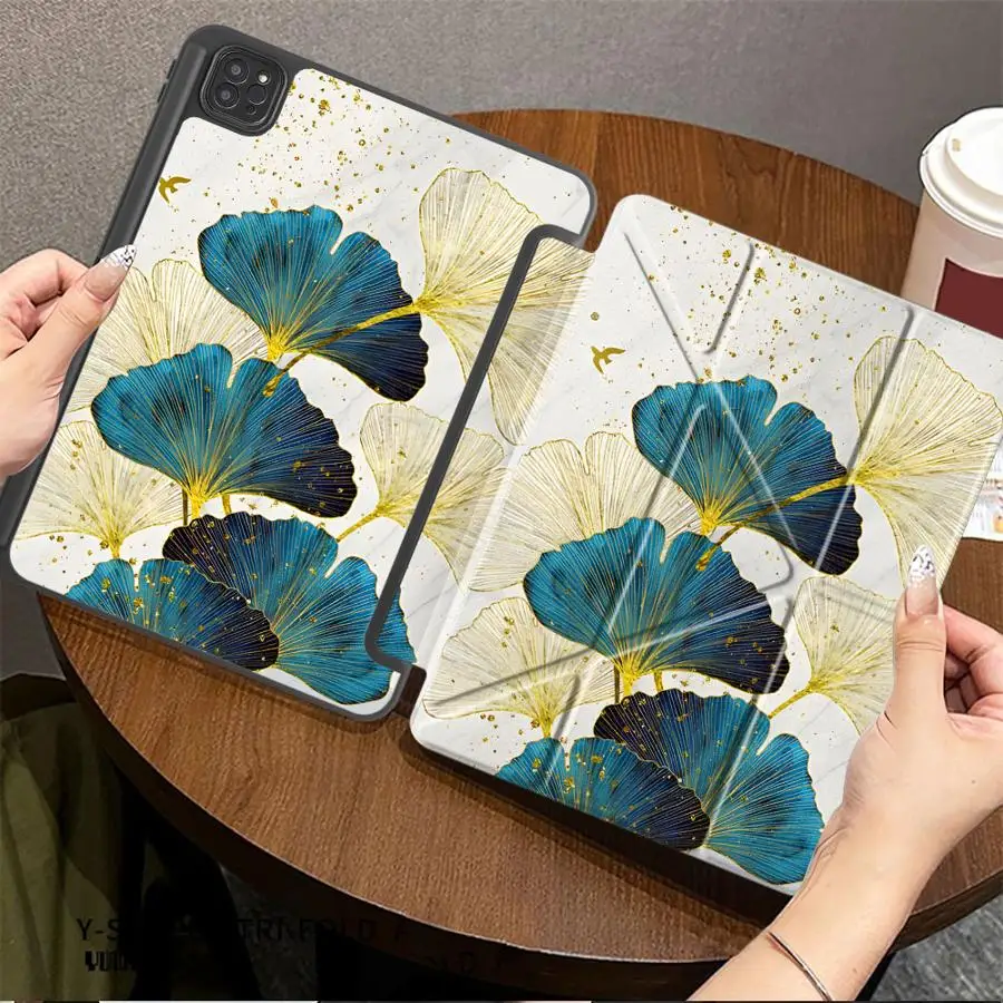 Cartoon Creative Grass Tablet Case For iPad Pro 11th 10th 9th 8th 7th 12.9inch Pro 2025 Mini 6 7 Air 4 5 M3 M2 M4 11inch Holder
