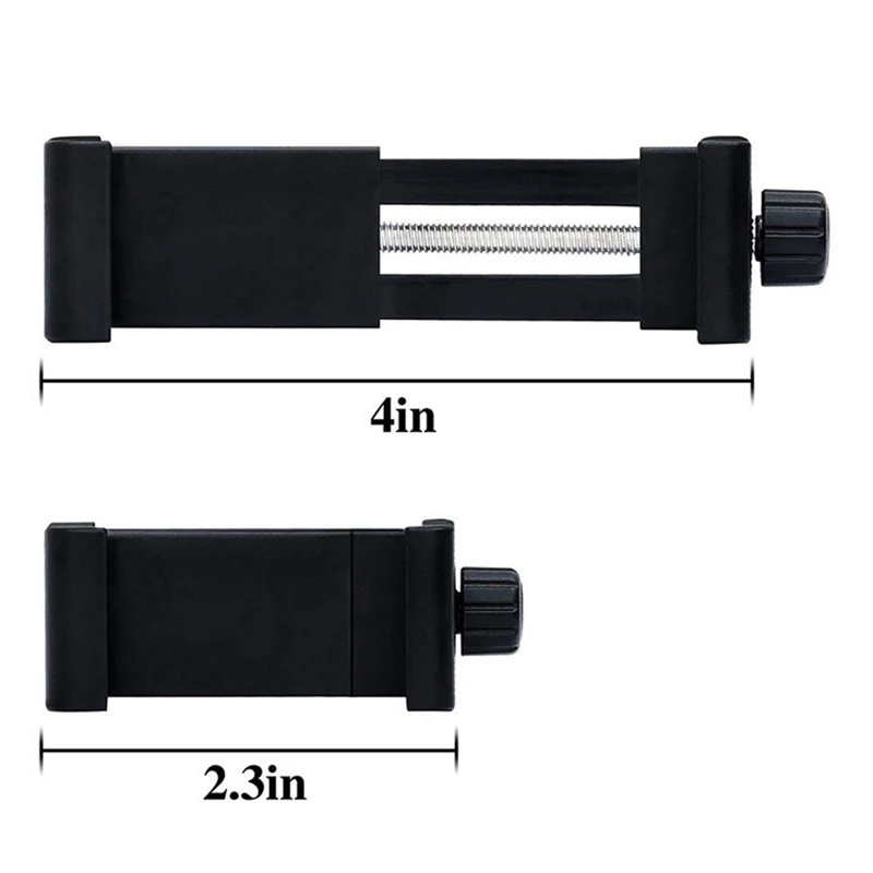 Живой кронштейн для мобильного телефона Вертикальный и горизонтальный держатель штатива для видеотелефона Зажим Поддержка подставки для телефона