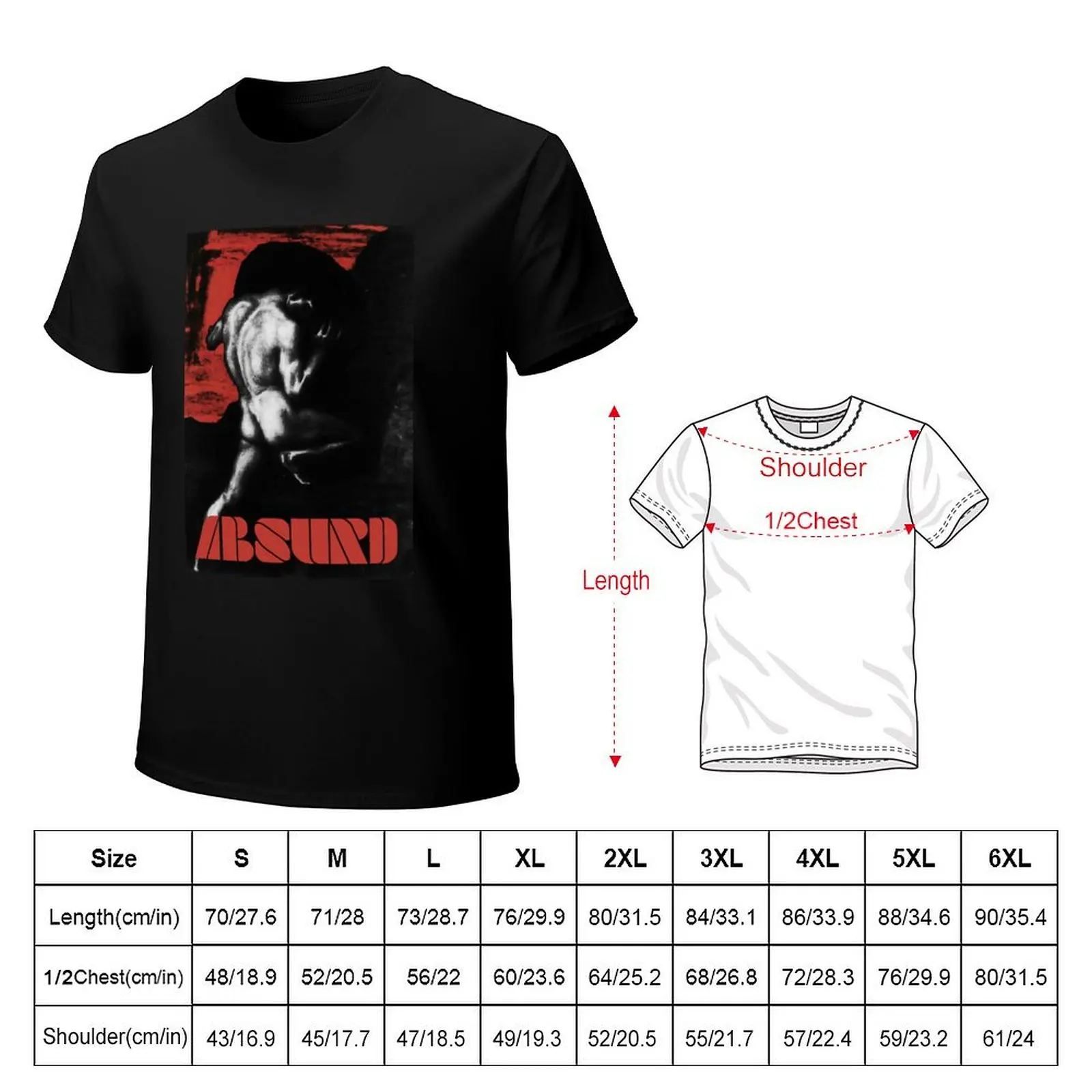 Absurd T-Shirt All Match Basic Short Sleeve Top