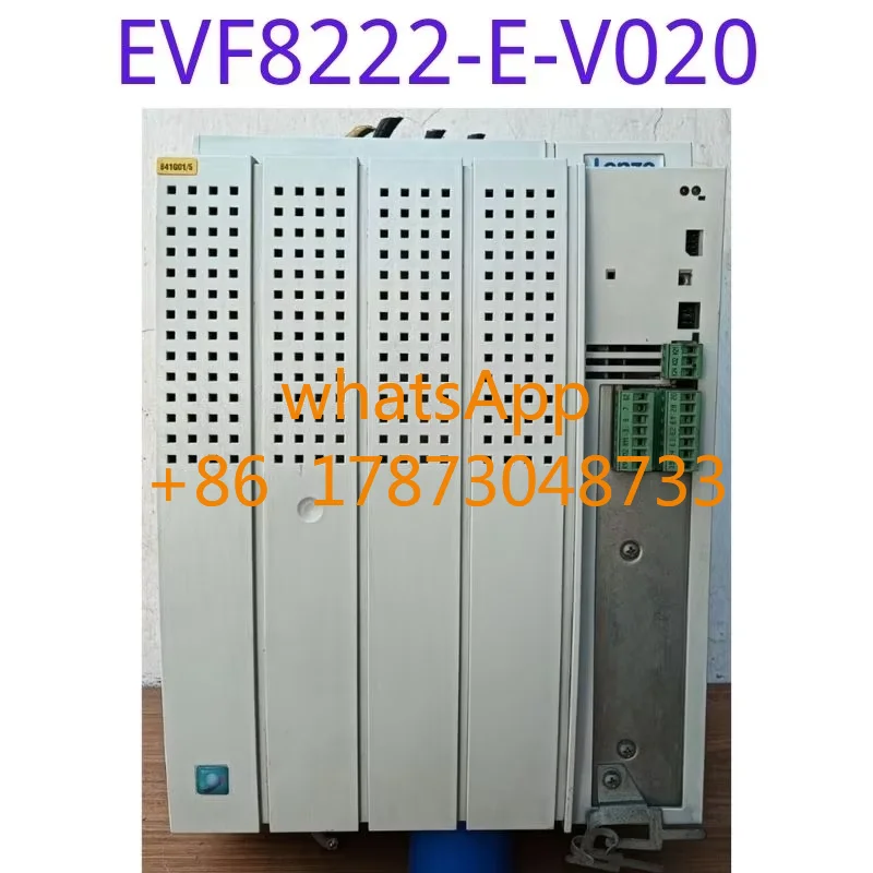 The second-hand frequency converter EVF8222-E-V020 22kw three-phase 380V function has been tested and is intact