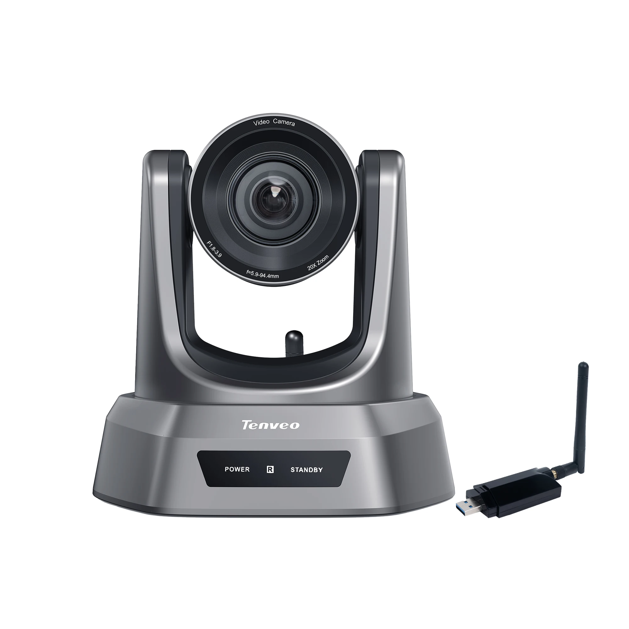 

PTZ Streaming Camera TEVO-NV20W 20x Optical Zoom USB/wireless 1080p 60fps Video Conference Camera
